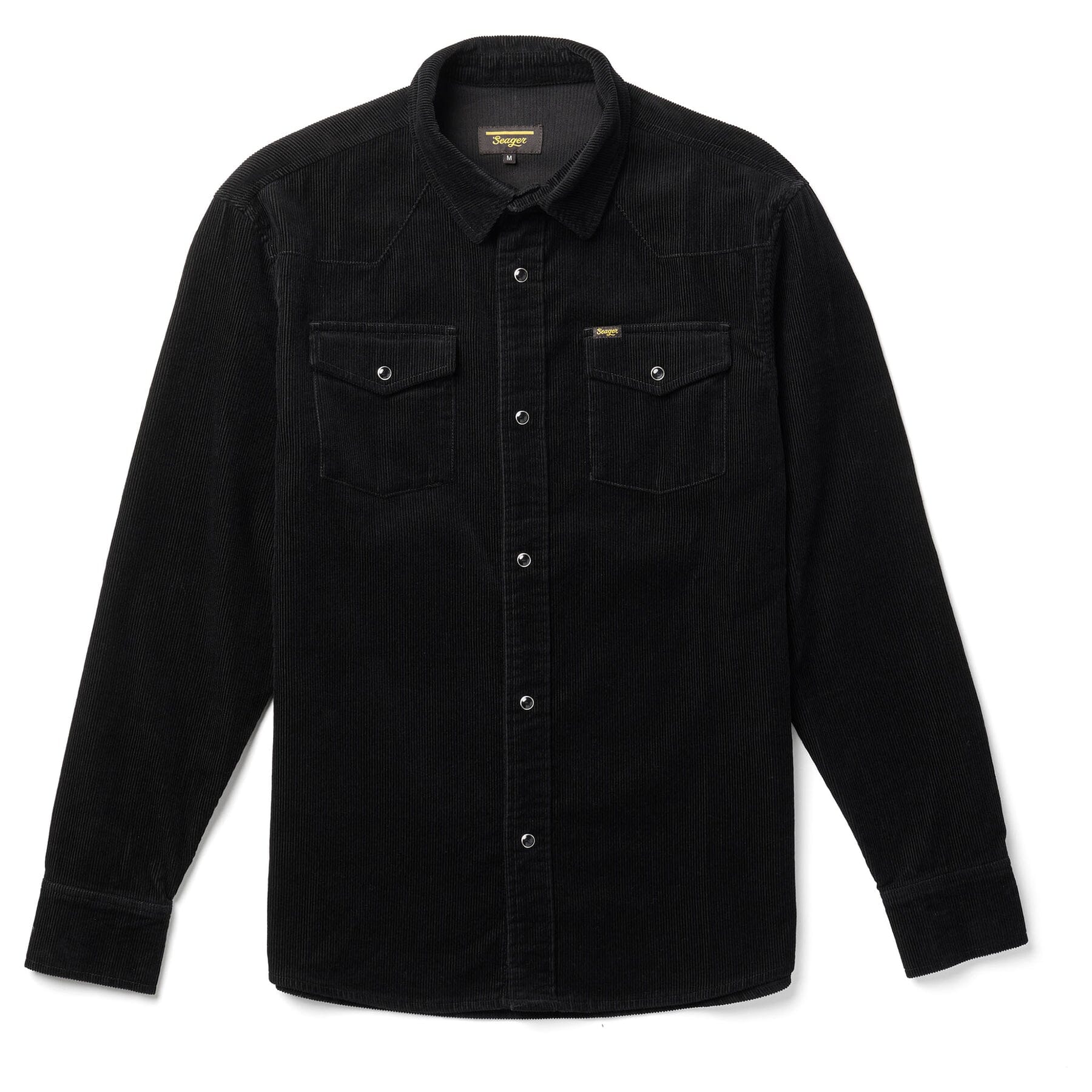 Seager Reagan Pearl Snap Corduroy Shirt Shirts Seager
