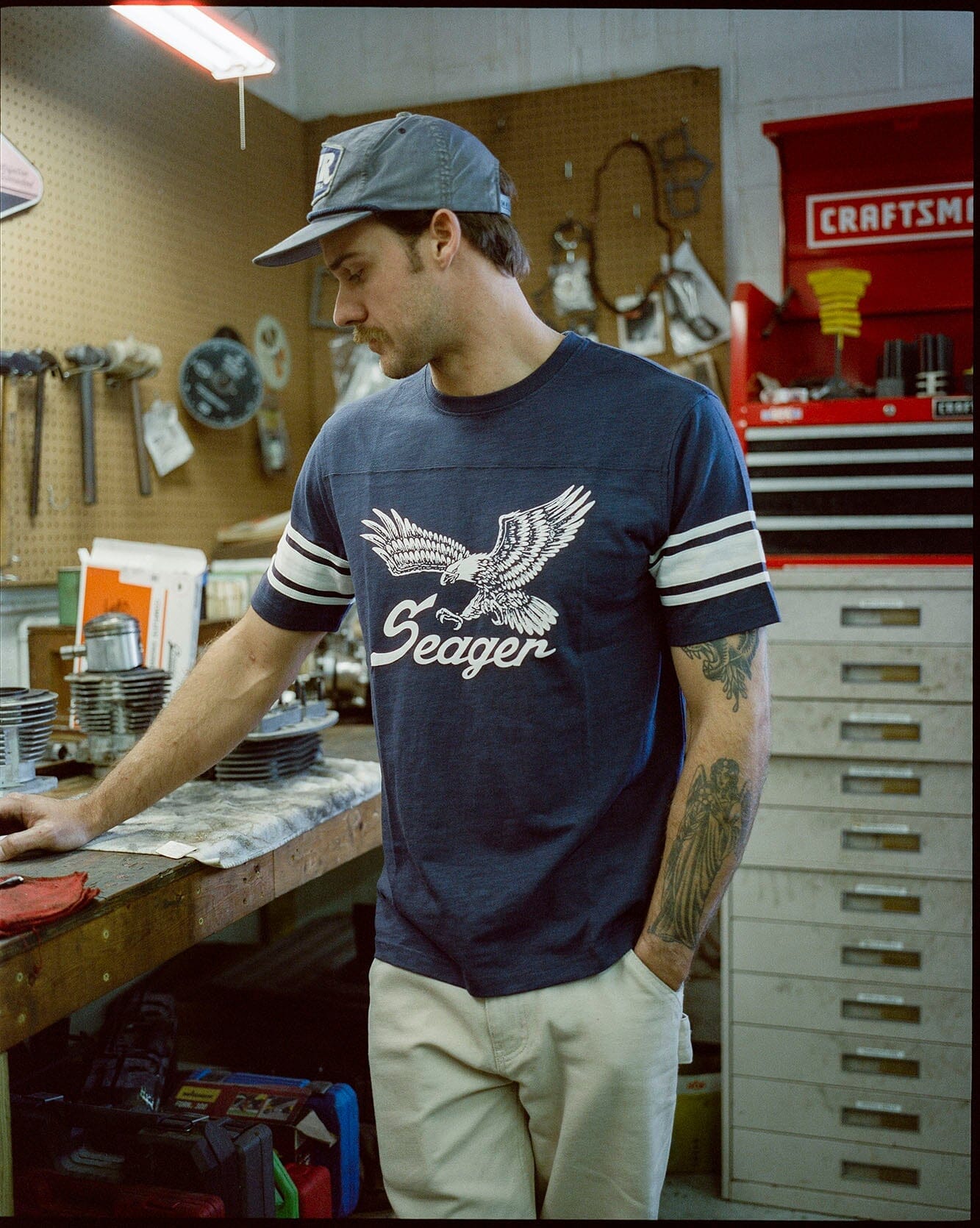 Seager Riggins Crew Tee T-Shirt Seager