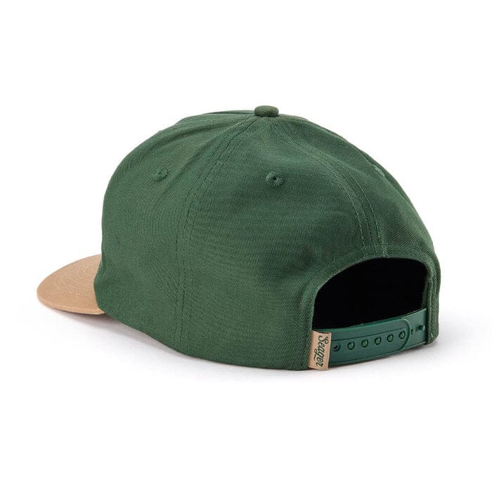 Seager Rodeo Snapback Hat (Forest Green) Men's Hats Seager
