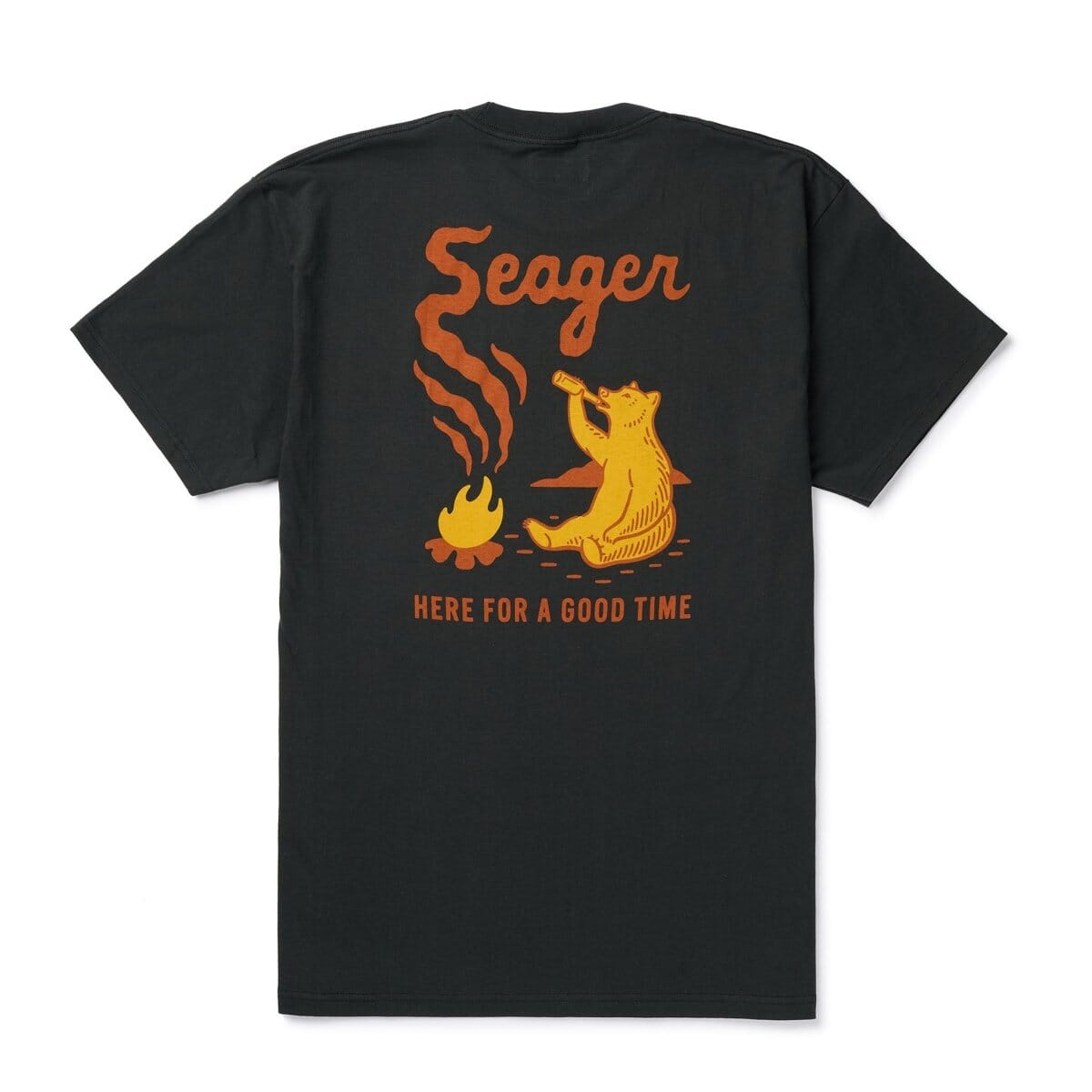 Seager Smokey Tee T-Shirt Seager Coal M