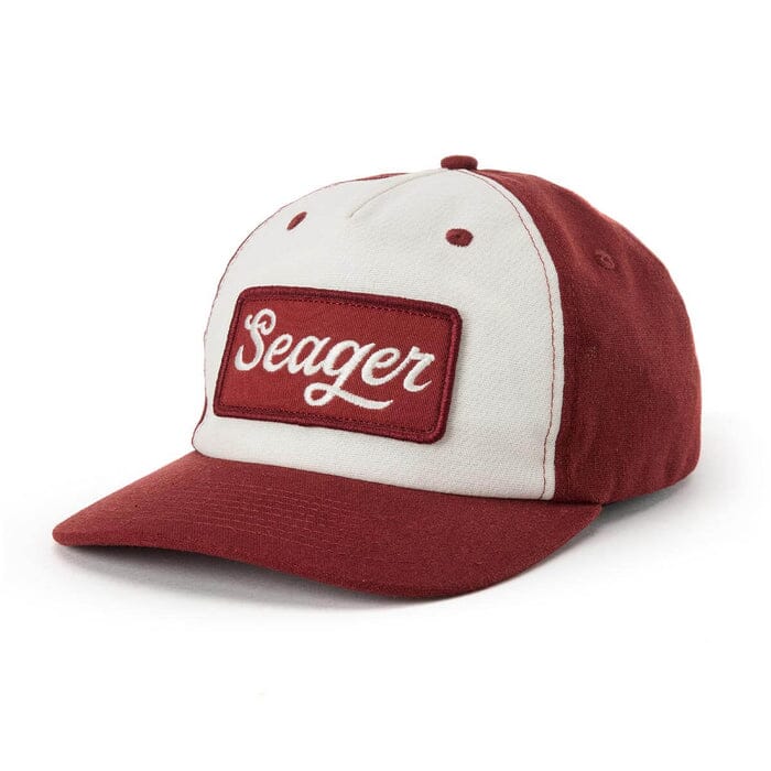 Seager Uncle Bill Snapback Men's Hats Seager Red/White 