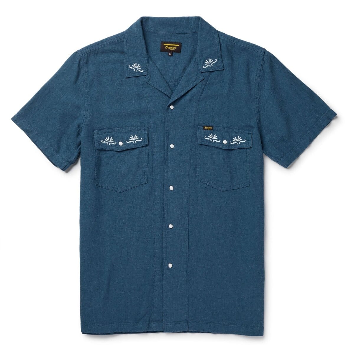 Seager Whippersnapper S/S Shirt Shirts Seager Navy M
