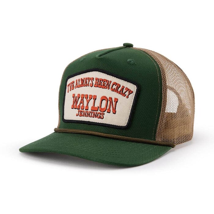 Seager x Waylon Jennings Always Been Crazy Trucker Hat Men's Hats Seager