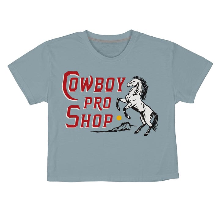 Sendero Cowboy Pro Shop Crop Tee - Women's T-Shirt Sendero Provisions Co.