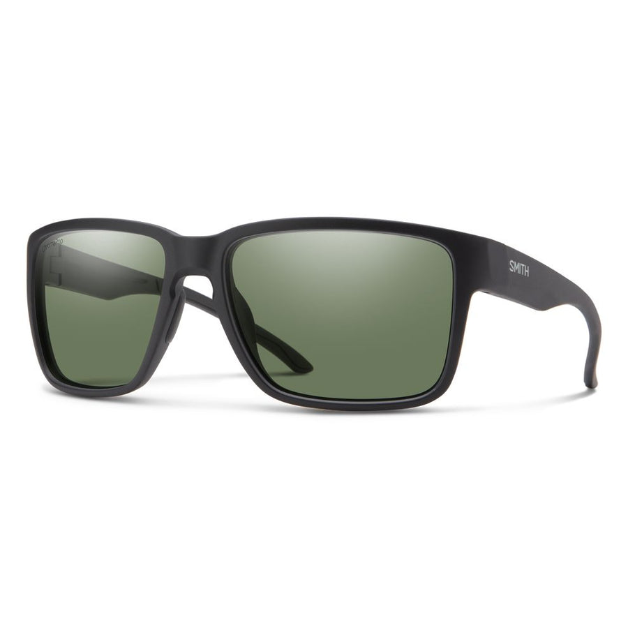 Smith Emerge Sunglasses Sunglasses Smith Matte Black/ChromaPop Polarized Gray Green 