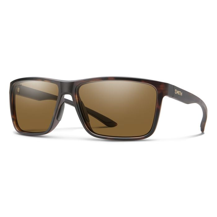 Smith Riptide Sunglasses Eyewear Smith Matte Tortoise/ChromaPop Polarized Brown