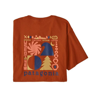 Spirited Seasons Organic T-Shirt Apparel & Accessories Patagonia Sandhill Rust S
