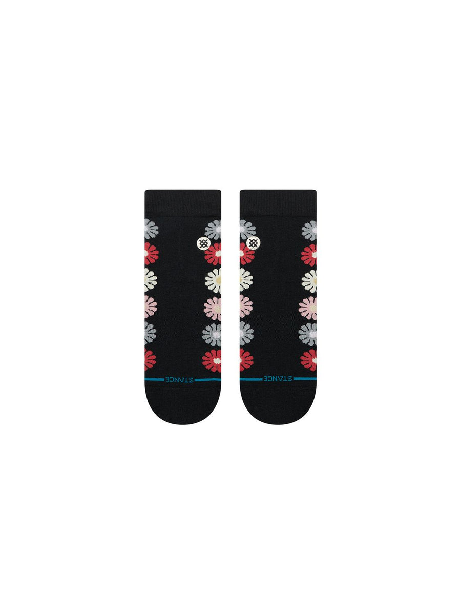 Stance Daisies Quarter Socks Women's Casual Socks Stance Black M 