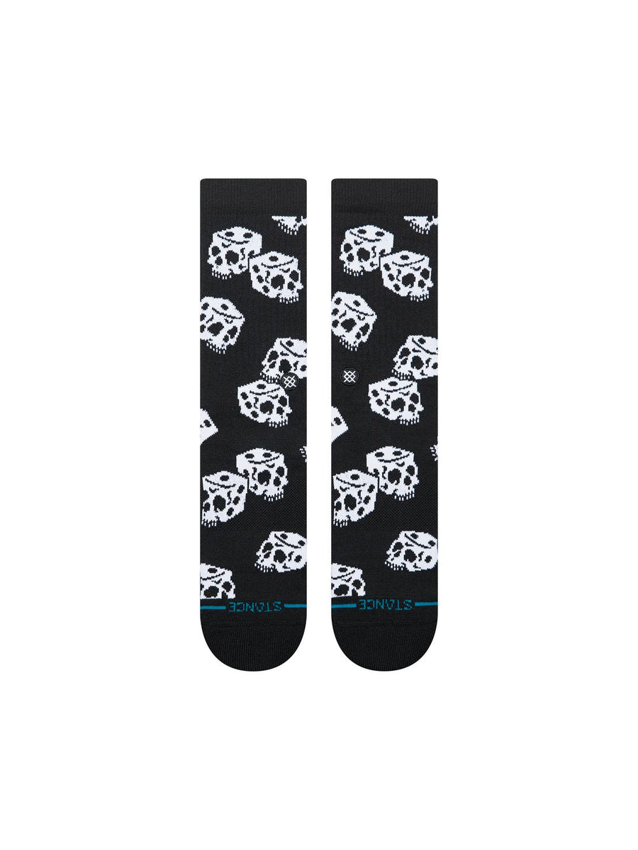 Stance Die Up Crew Socks Men's Casual Socks Stance Black L 