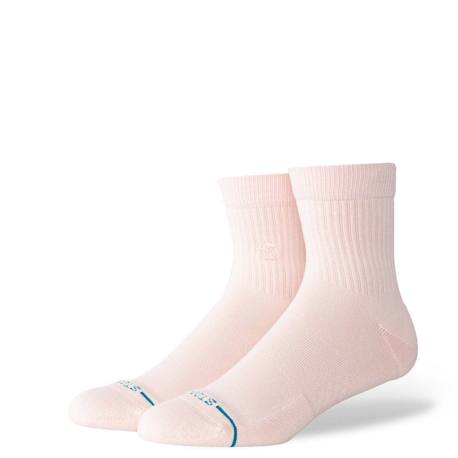 Stance Icon Quarter Socks General Stance Pink M 