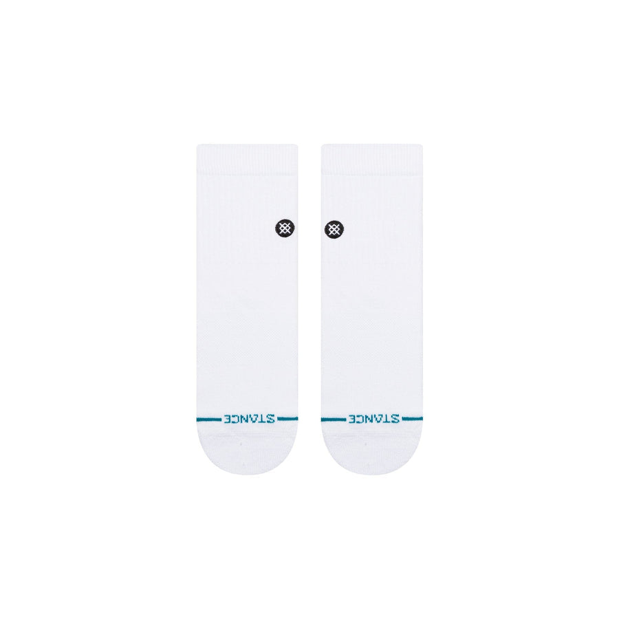 Stance Icon Quarter Socks Men's Casual Socks Stance White M 