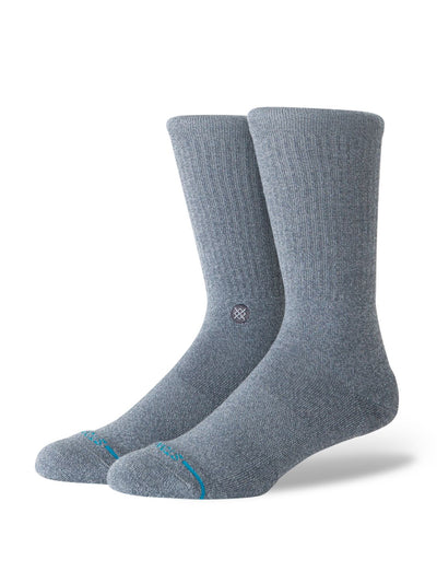 Stance Icon Wool Crew Socks Men's Casual Socks Stance Grey L