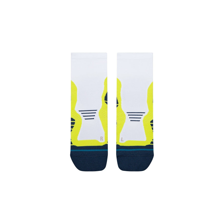 Stance Pace Light Quarter Socks Men's Performance Socks Stance Volt L 