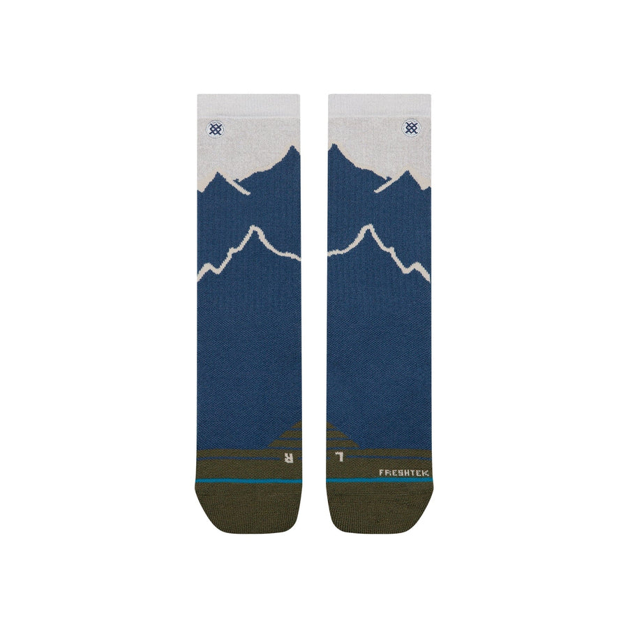 Stance Peaking Hike Crew Socks Men's Performance Socks Stance Navy L 