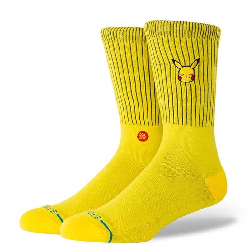 Stance Pikachu Crew Socks socks Stance 