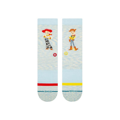 Stance Pixar x Stance Adult Crew Socks Accessories Stance Best Friends - Light Blue M