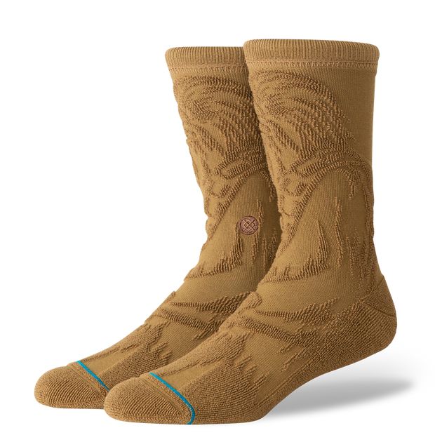 Stance Reverse Chewie Crew Socks Men's Casual Socks Stance 