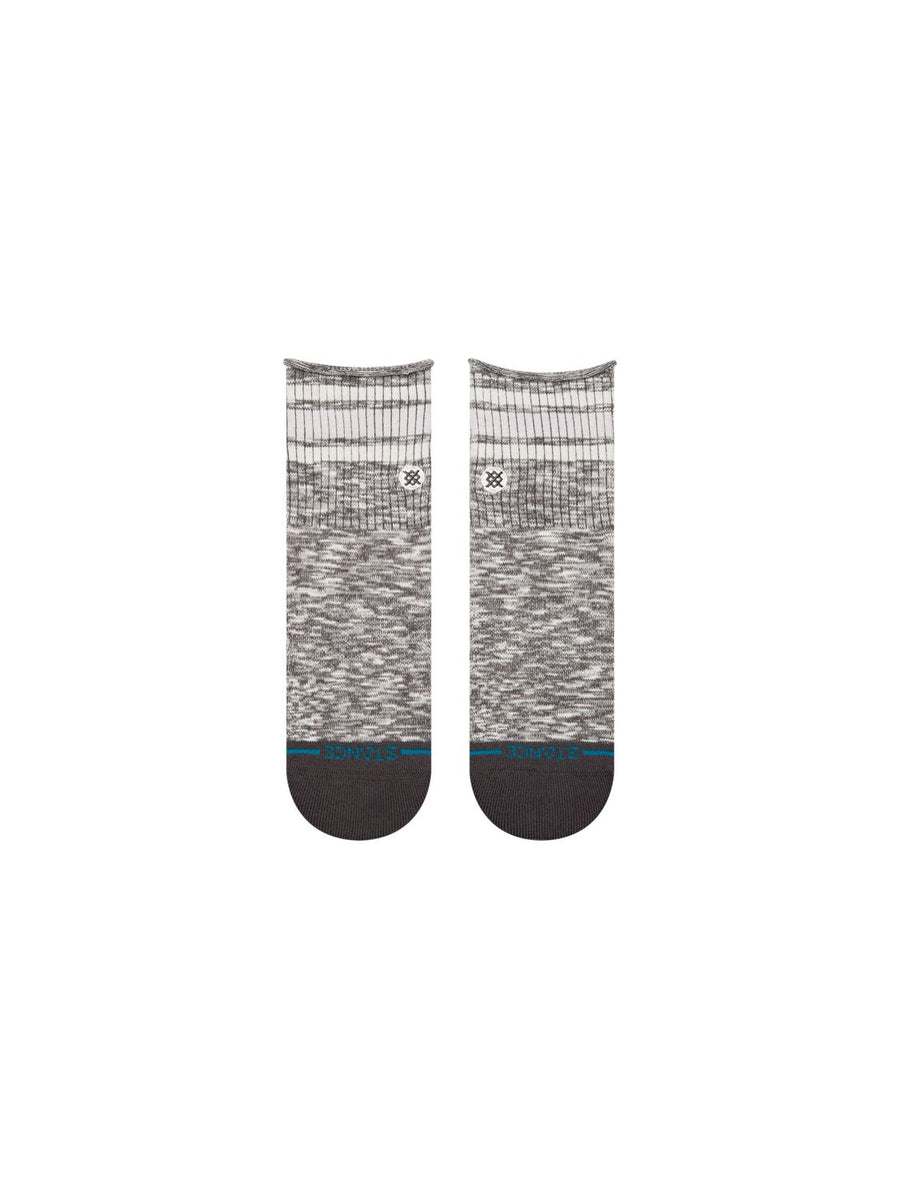 Stance Rolled Boyd Quarter Socks Women's Casual Socks Stance Dark Grey M 