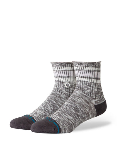 Stance Rolled Boyd Quarter Socks Women's Casual Socks Stance Dark Grey M