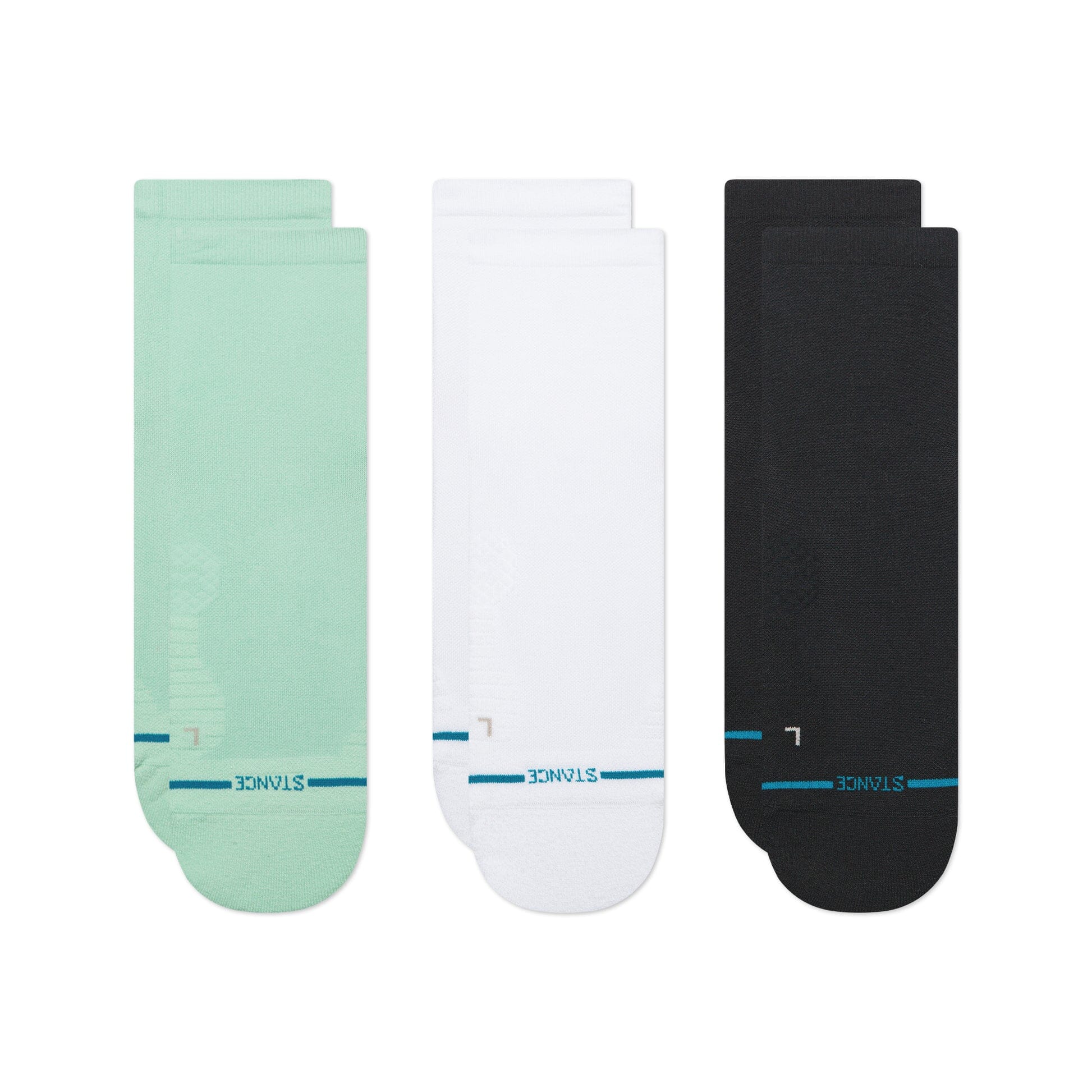 Stance Run Light Quarter 3 Pack Socks socks Stance