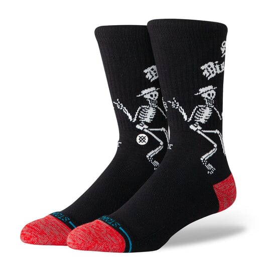 Stance Skelly Dancing Crew Socks Accessories Stance L