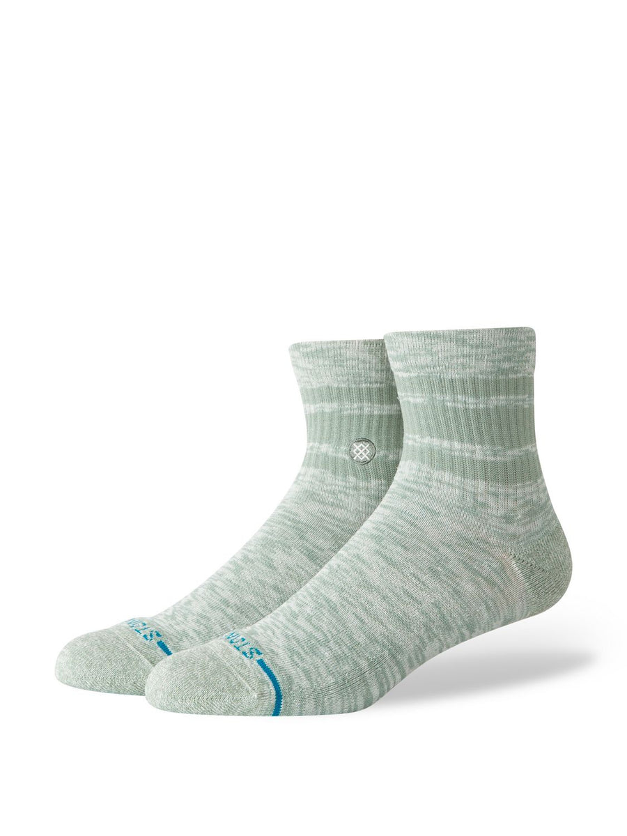 Stance Slub Boyd Quarter Socks Men's Casual Socks Stance Iceberg L 