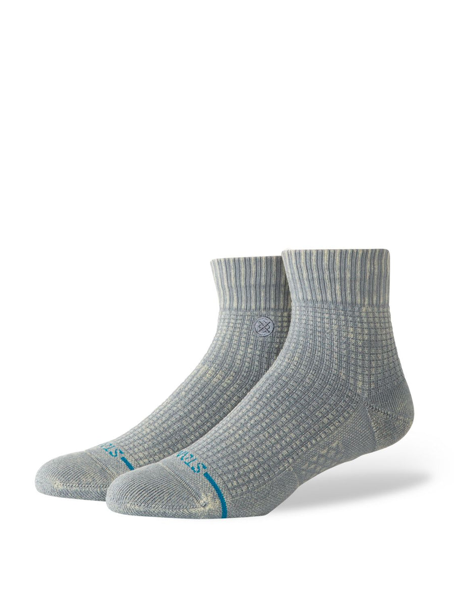 Stance Solid Waffle Quarter Socks Women's Casual Socks Stance Iceberg M 