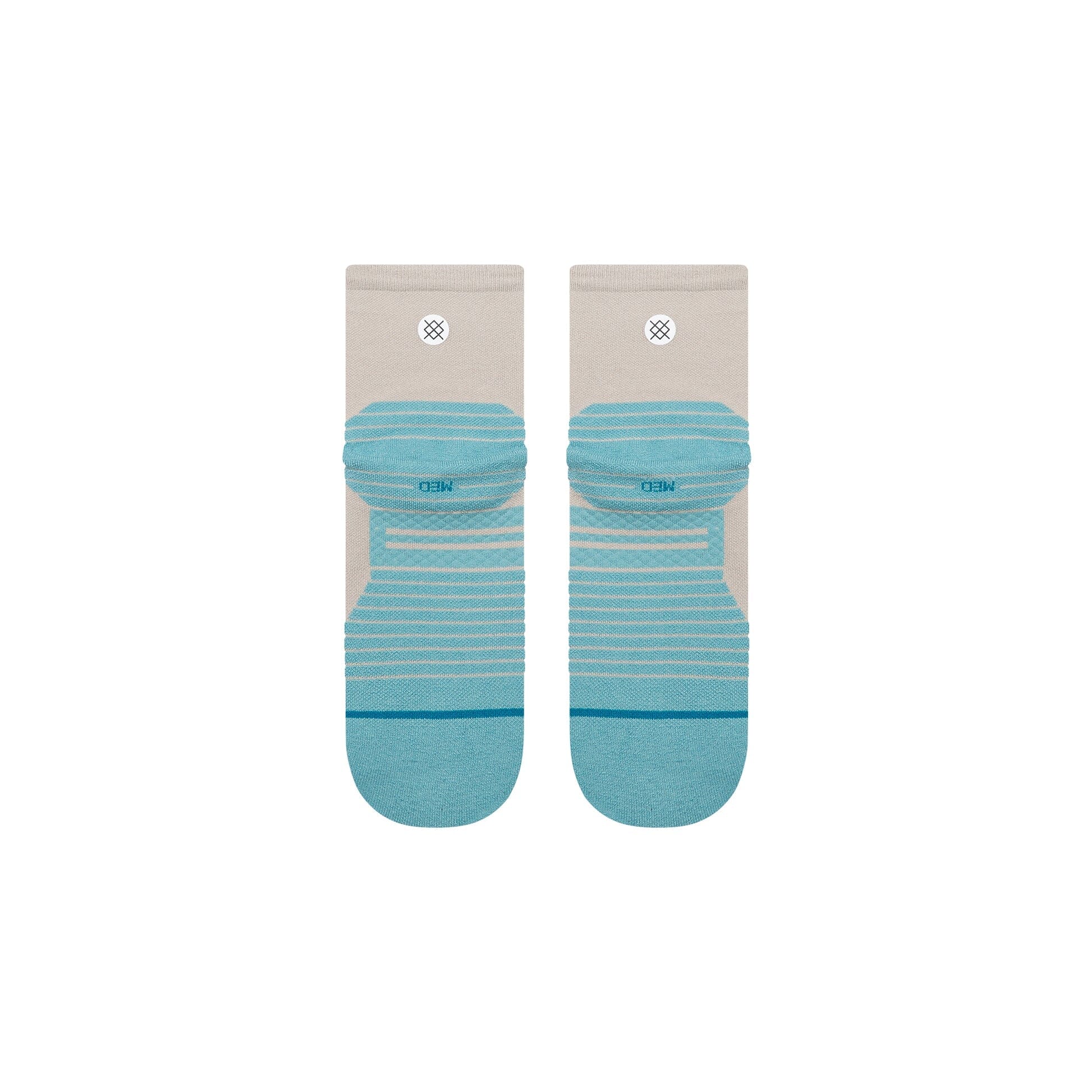 Stance Two Tone Light Quarter Socks Women's Performance Socks Stance