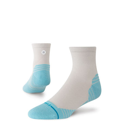 Stance Two Tone Light Quarter Socks Women's Performance Socks Stance Light Blue M