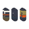 Stance Ultralight Performance Tab Socks 3-Pack Accessories Stance Route - Navy L