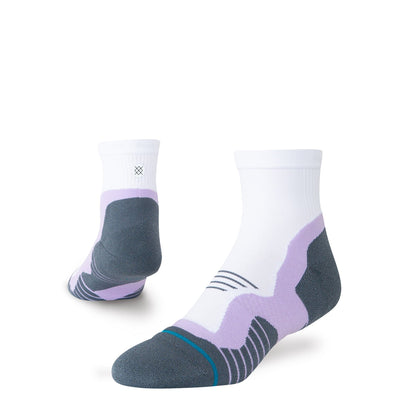 Stance Women's Pace Light Quarter Socks Women's Performance Socks Stance Lavender M