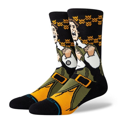 Stance x Elf Crew Socks Accessories Stance Smilings My Favorite - Black M