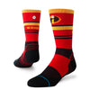 Stance x Pixar "Incredible" Light Crew Socks Accessories Stance Red L