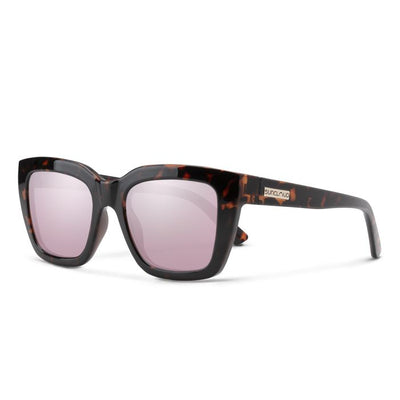 Suncloud Marion Sunglasses Eyewear Suncloud Tortoise/Polarized Pink Gold Mirror