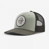 Take a Stand Trucker Hat Apparel & Accessories Patagonia Wild Grizz: Sleet Green One Size