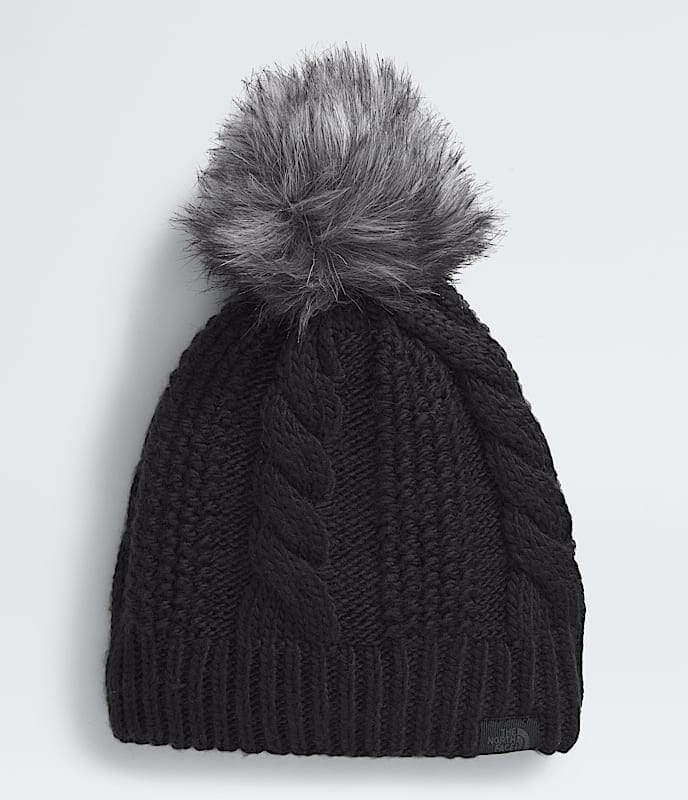 The North Face Oh Mega Fur Pom Lined Beanie Hats The North Face 