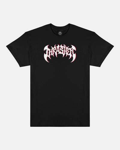 Thrasher T-Shirts - Men's T-Shirt Eastern Skateboard Supply Heavy Metal - Black S