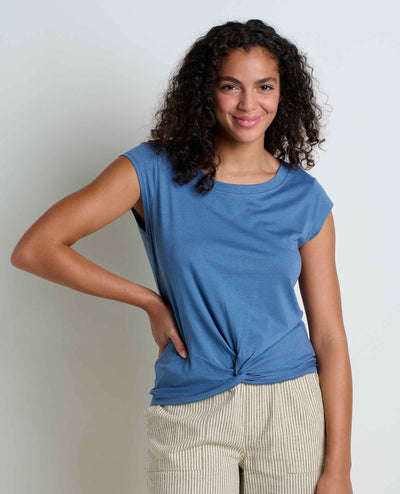 Toad&Co - Anza Tee S26: Crabapple / XS Toad&Co