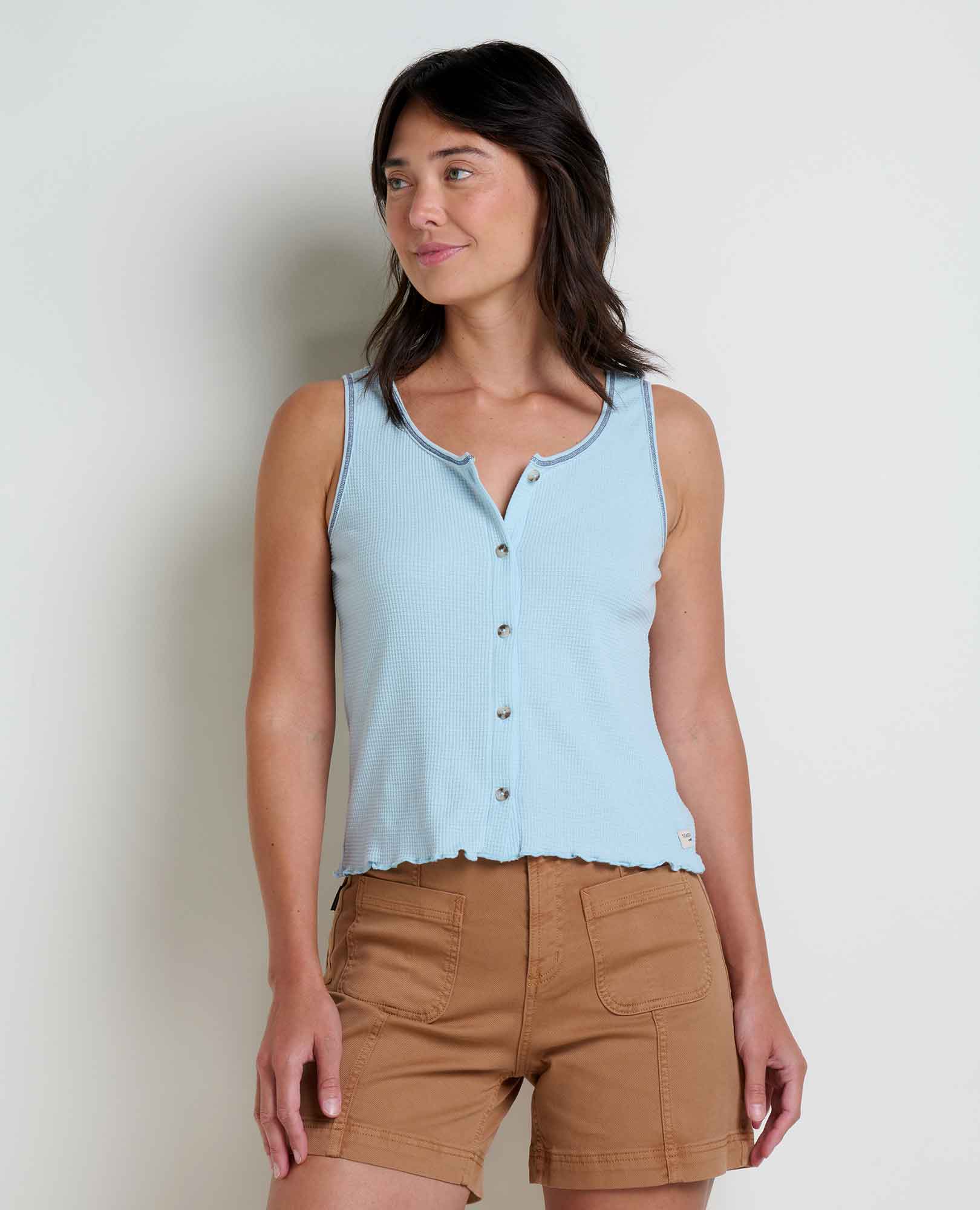 Toad&Co Foothill Button Tank - Women's Top Toad&Co
