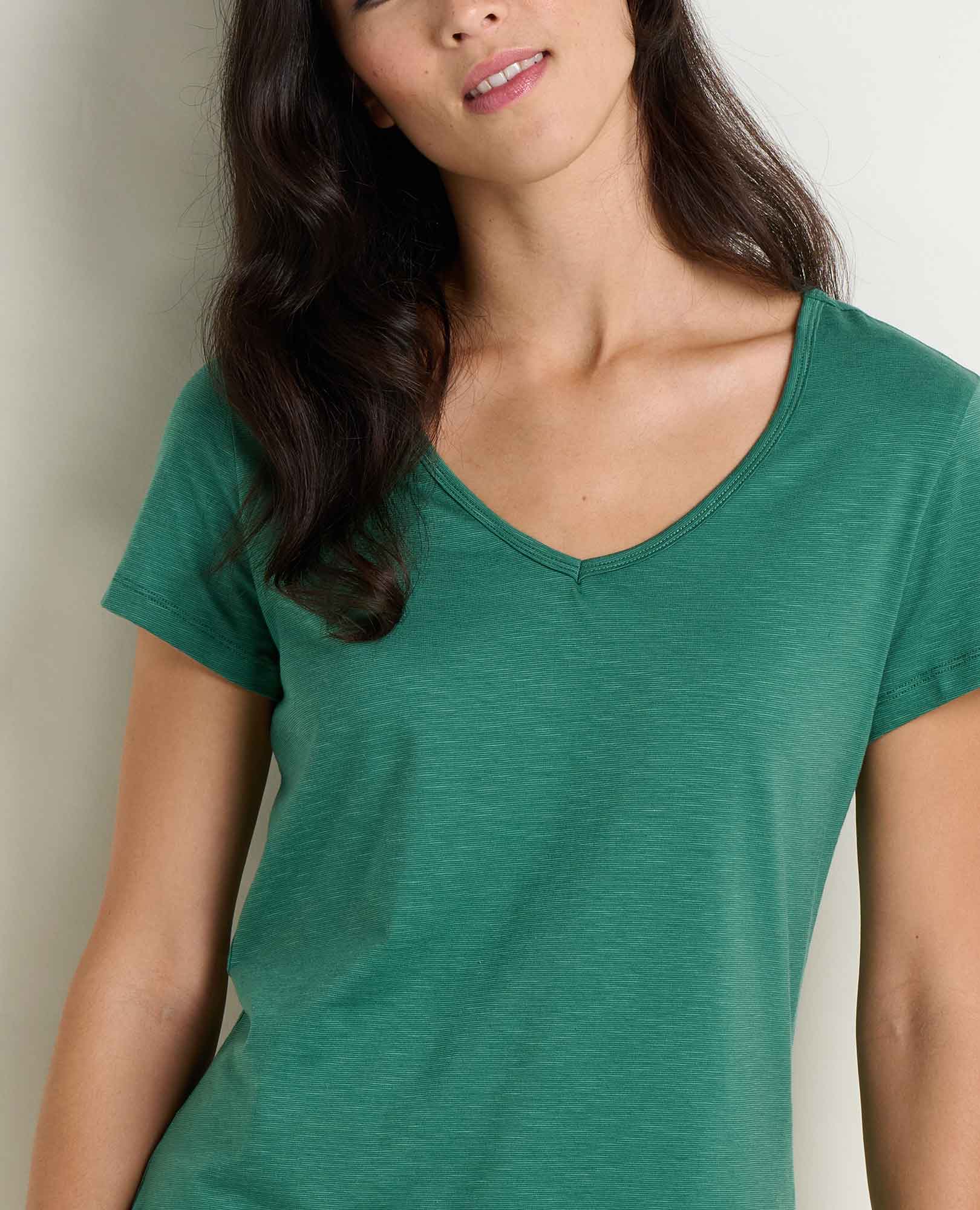 Toad&Co - Marley Tee S26: Weathered Blue / XS Toad&Co