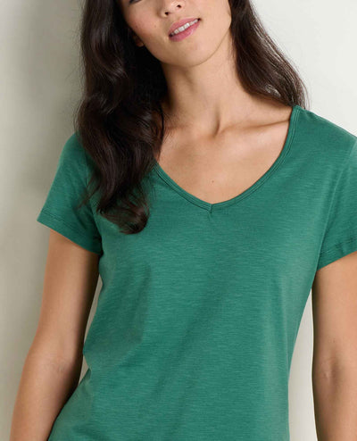 Toad&Co - Marley Tee S26: Weathered Blue / XS Toad&Co