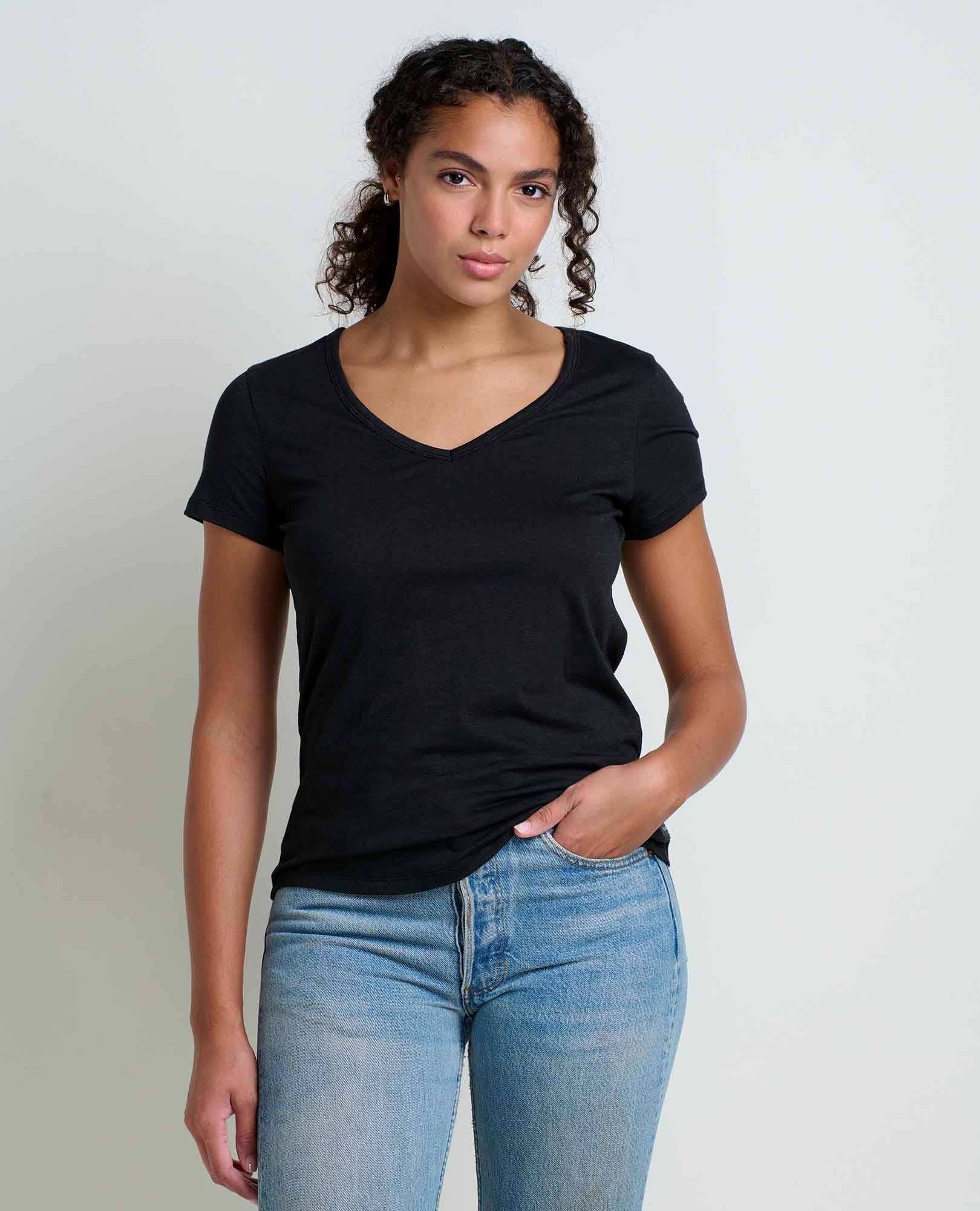 Toad&Co - Marley Tee S26: Weathered Blue / XS Toad&Co