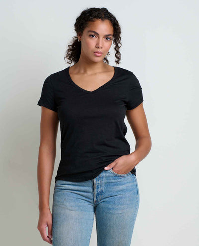 Toad&Co - Marley Tee S26: Weathered Blue / XS Toad&Co