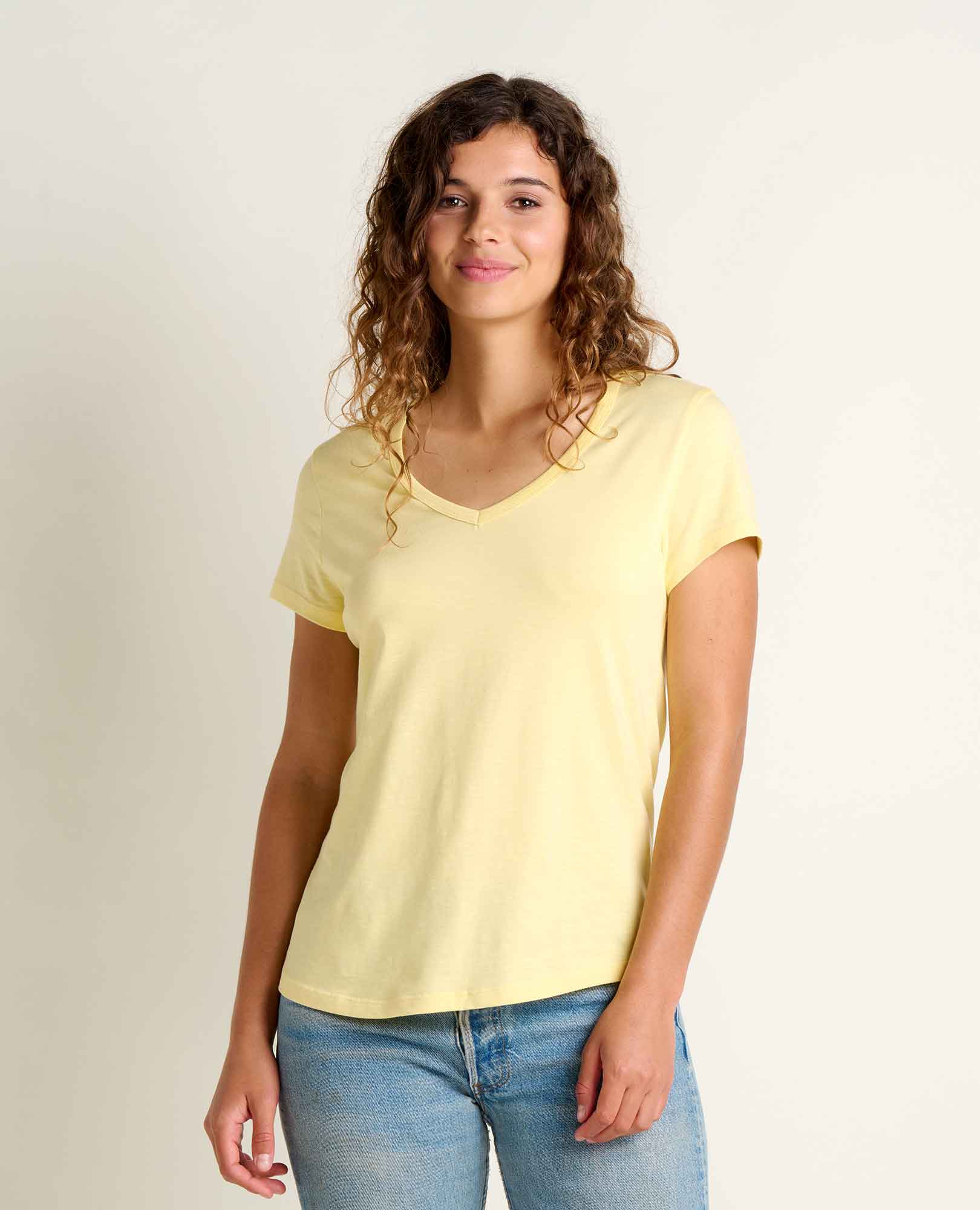 Toad&Co - Marley Tee S26: Weathered Blue / XS Toad&Co