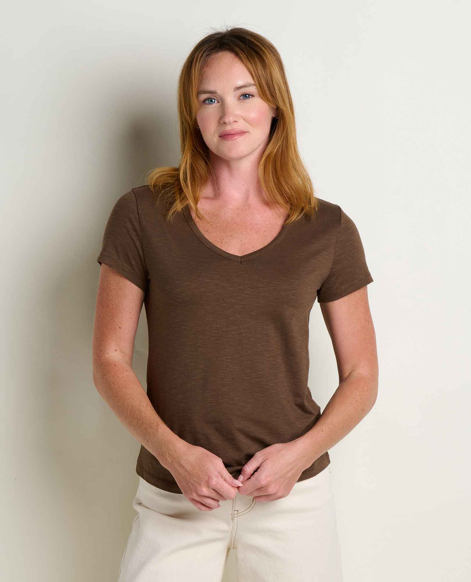Toad&Co - Marley Tee S26: Weathered Blue / XS Toad&Co