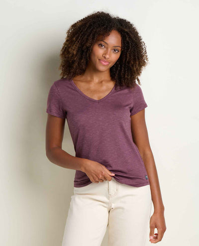 Toad&Co - Marley Tee S26: Weathered Blue / XS Toad&Co
