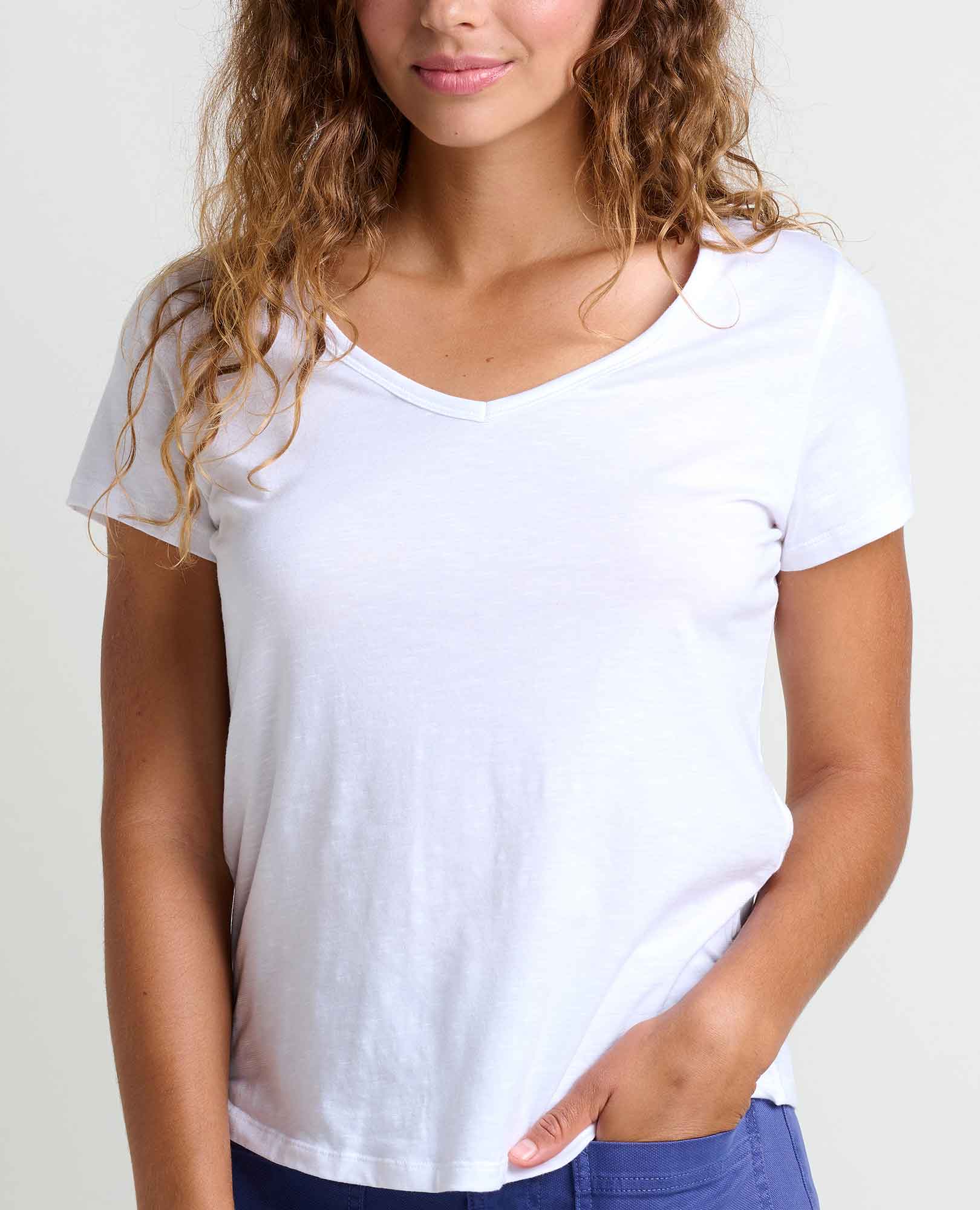 Toad&Co - Marley Tee S26: Weathered Blue / XS Toad&Co