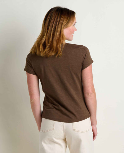 Toad&Co - Marley Tee S26: Weathered Blue / XS Toad&Co