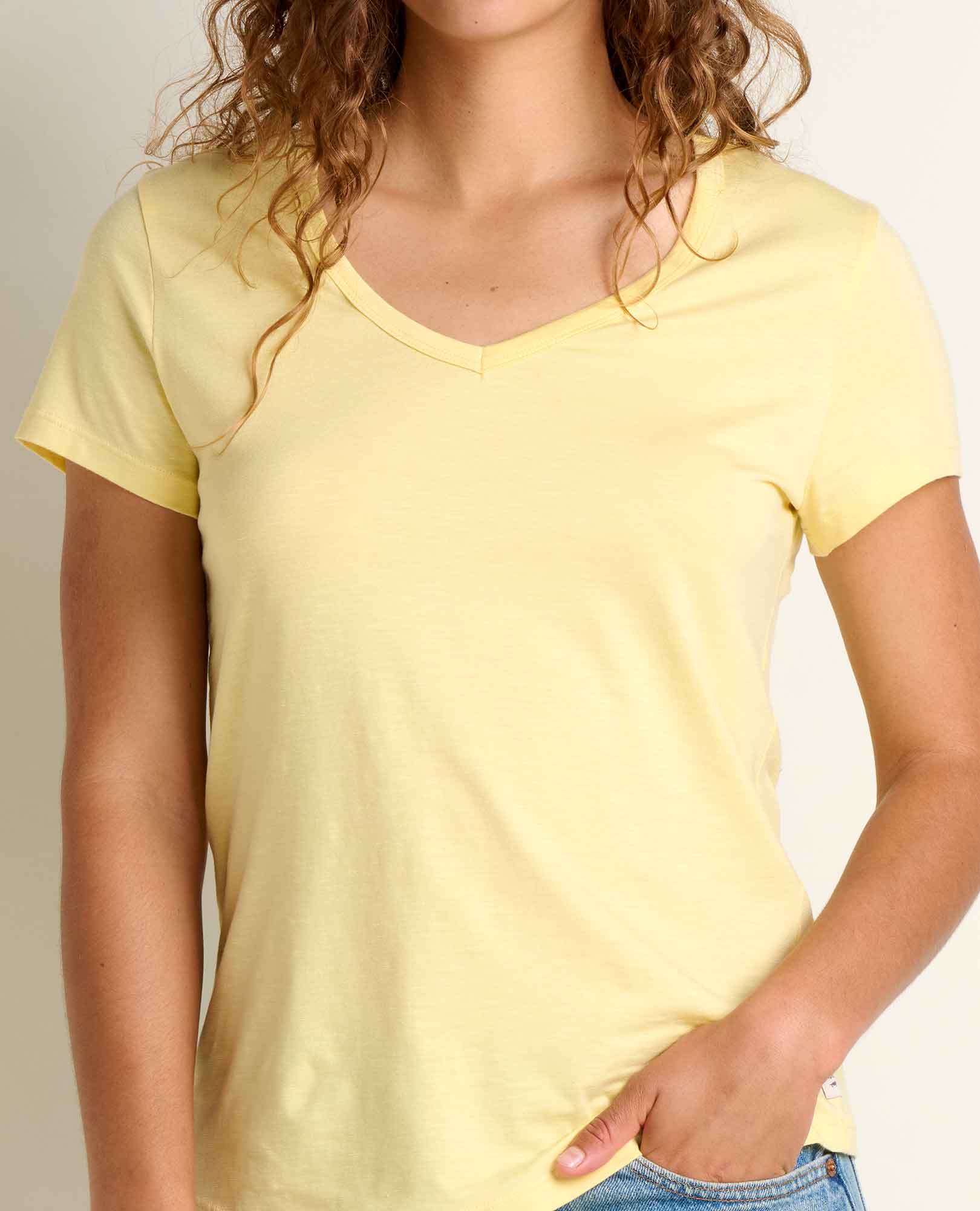 Toad&Co - Marley Tee S26: Weathered Blue / XS Toad&Co