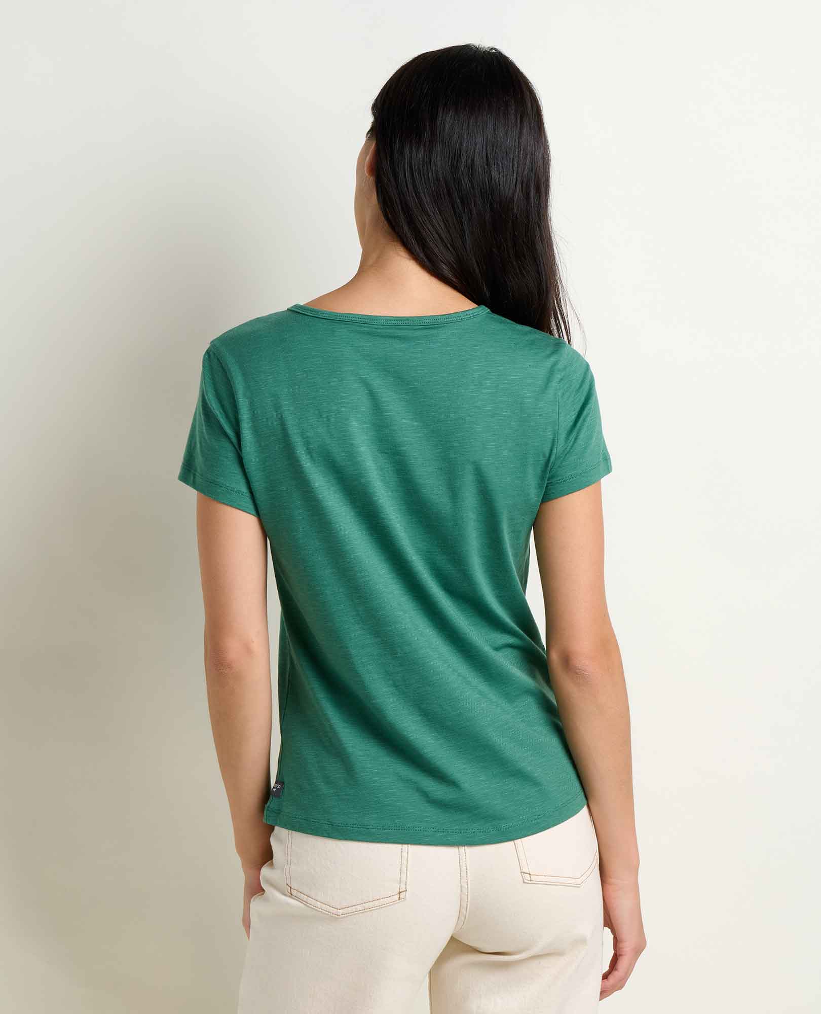Toad&Co - Marley Tee S26: Weathered Blue / XS Toad&Co